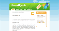 Desktop Screenshot of magnaevents.co.uk